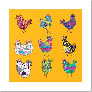 Gay Chicken Subtle Pride Tee Shirt Posters and Art